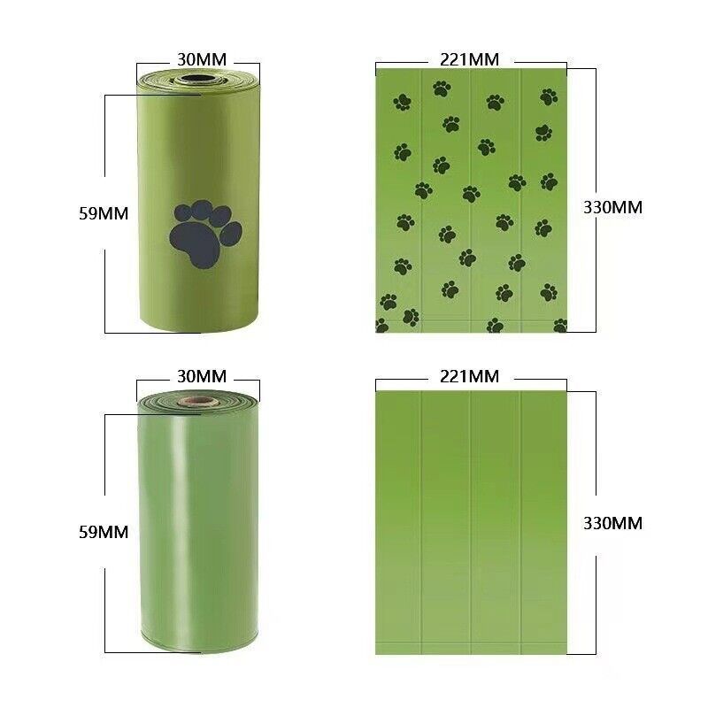 Sacs à Déjections Canines Biodegradables - Lot de 540